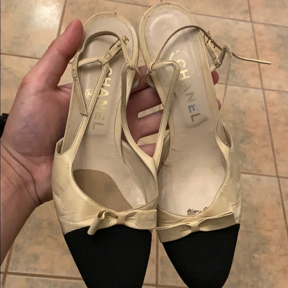 Chanel Slingback Pumps